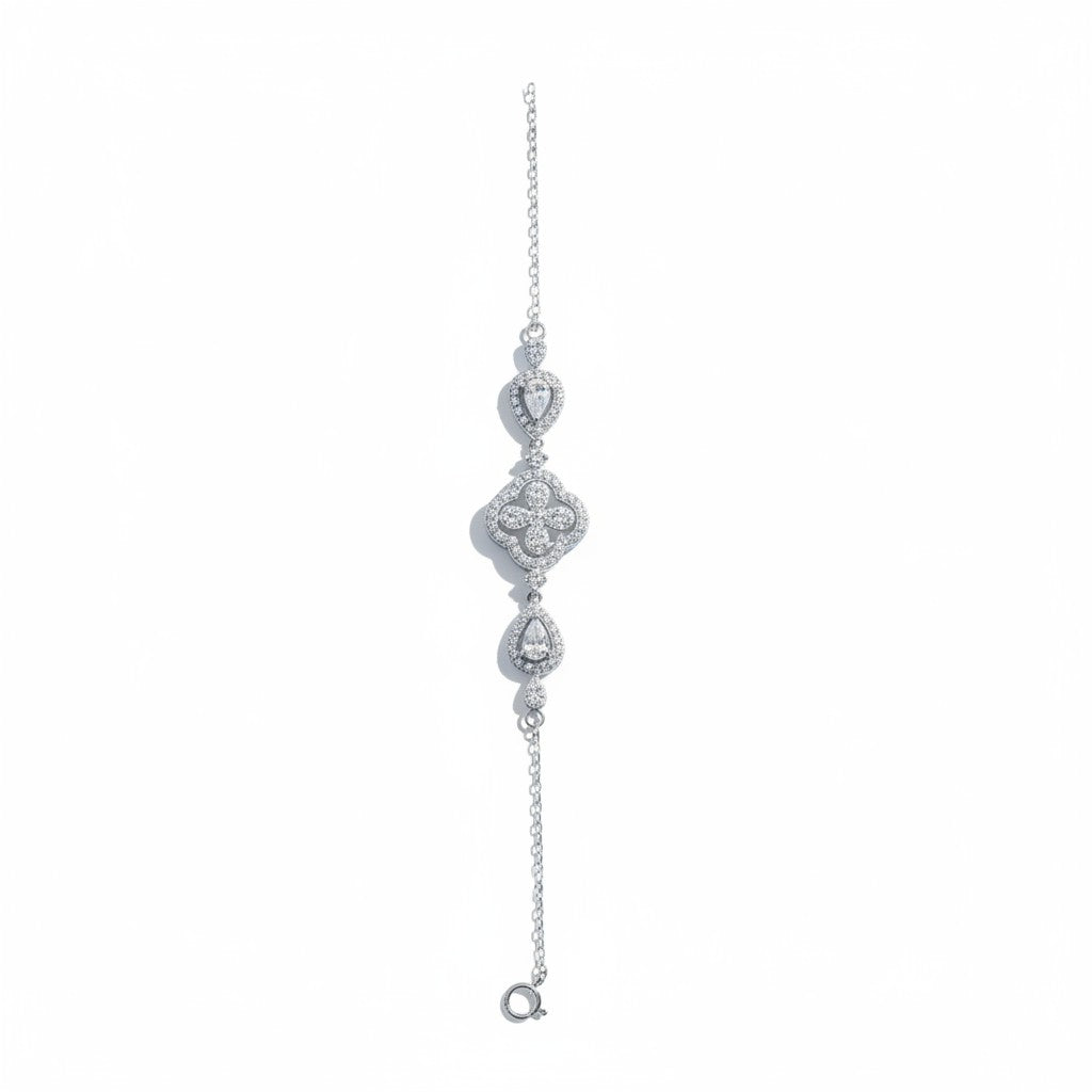 Dual Heart Link Bracelet
