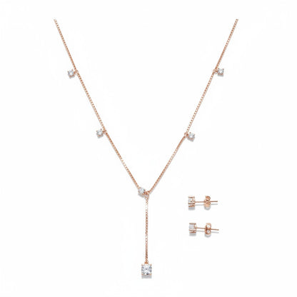 Eternal Pearl Halo Jewellery Set
