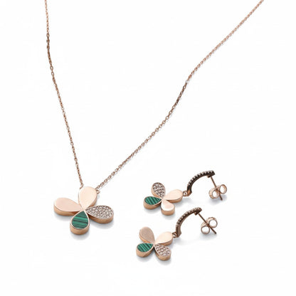Verdant Bloom Jewellery Set