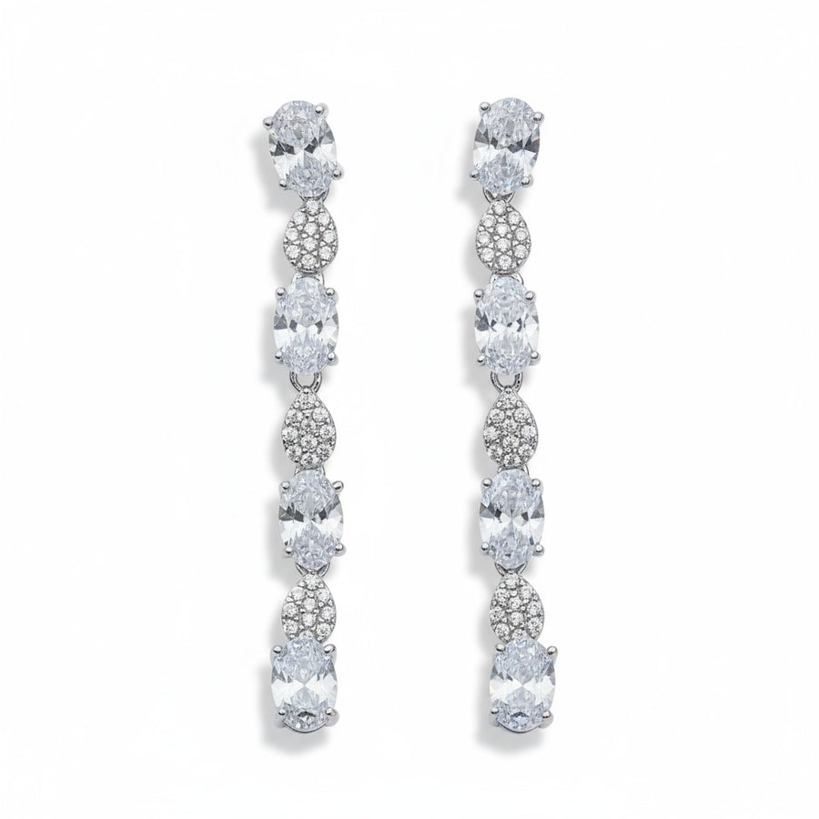 Aurora Drop CZ Earrings
