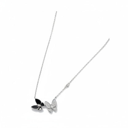 Dual Butterfly Necklace