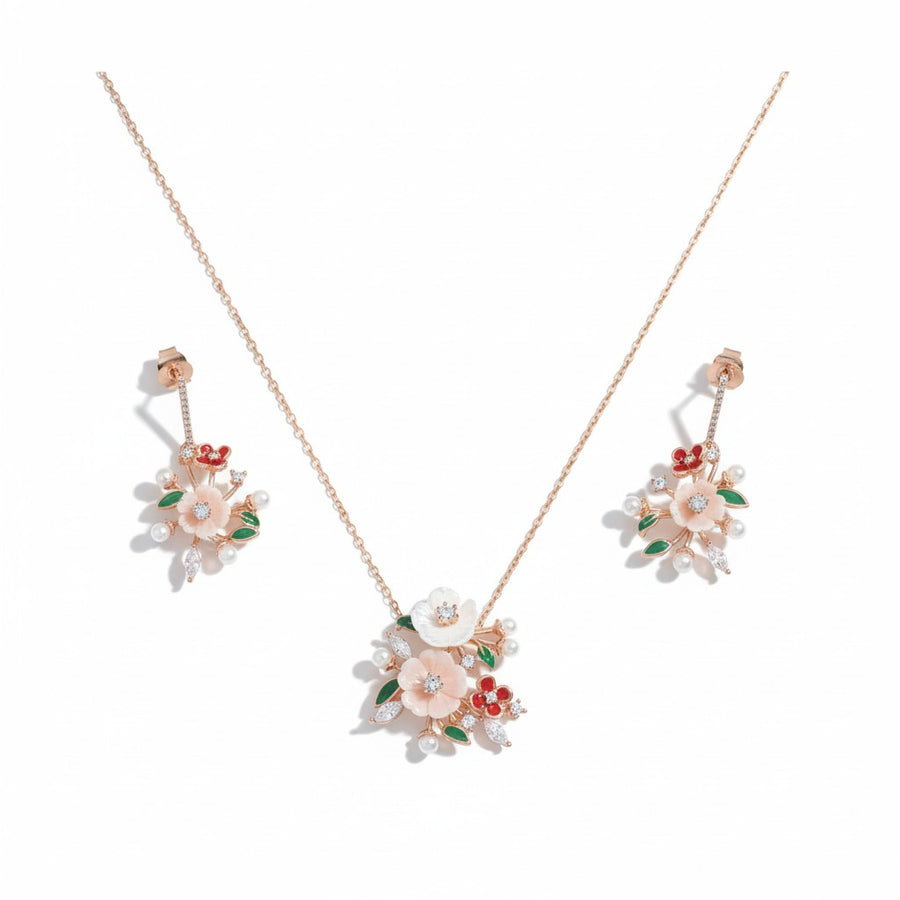 Floral Harmony Jewellery Set