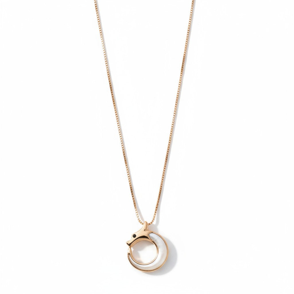 Aurora Circle Necklace