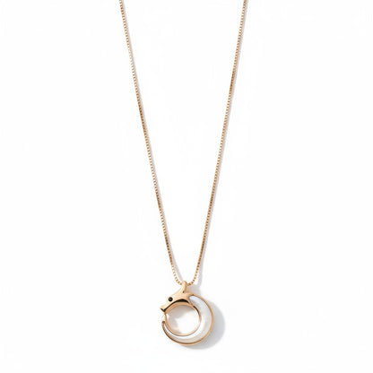 Aurora Circle Necklace