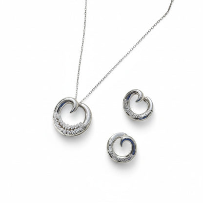 Heart Loop Jewellery Set