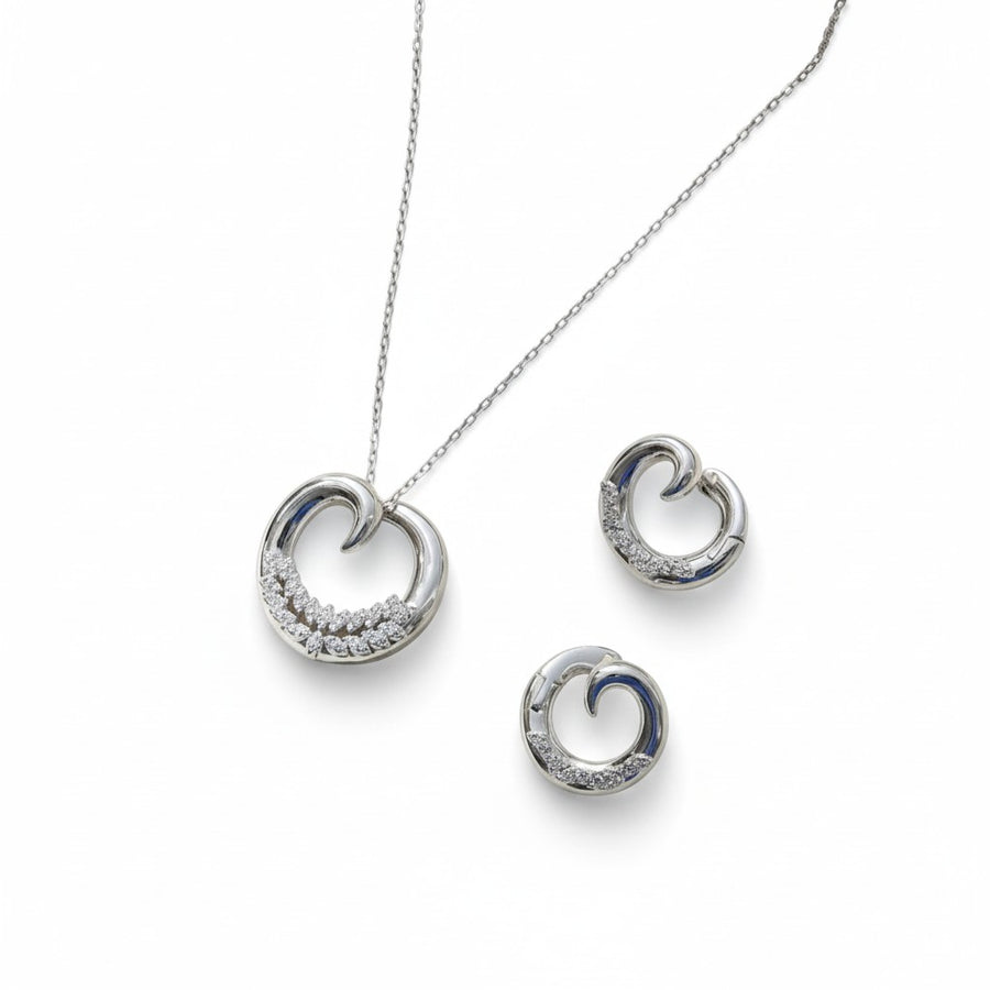 Heart Loop Jewellery Set