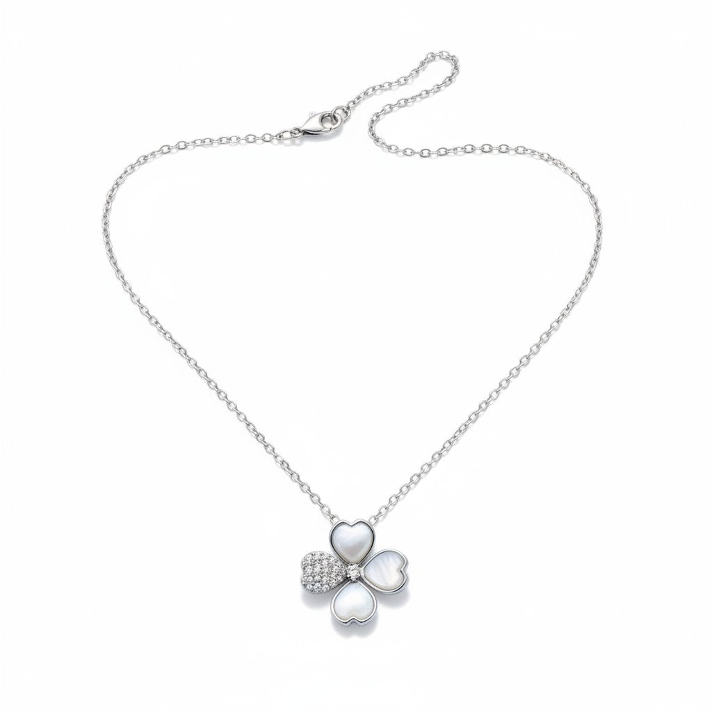 Lucky Charm Clover Necklace