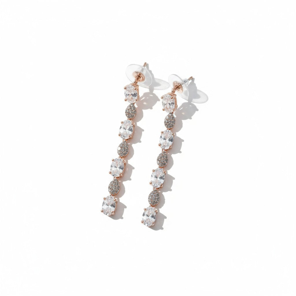 Aurora Drop CZ Earrings