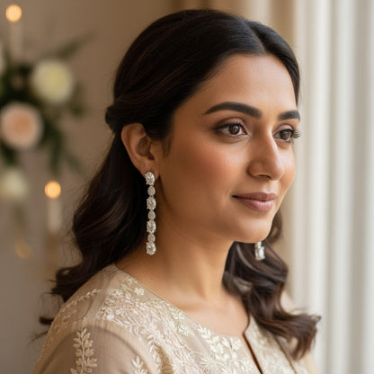 Aurora Drop CZ Earrings