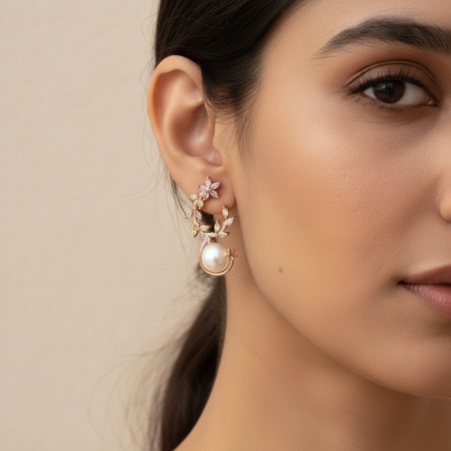 Pearl Drop Earrings