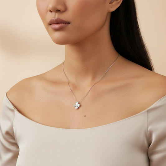 Lucky Charm Clover Necklace