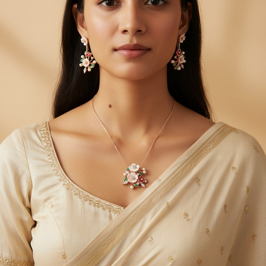 Floral Harmony Jewellery Set