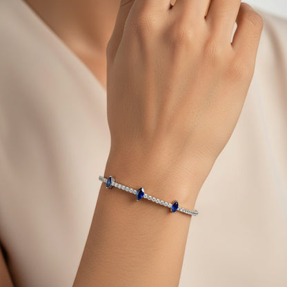 Ruby Accent Bracelet