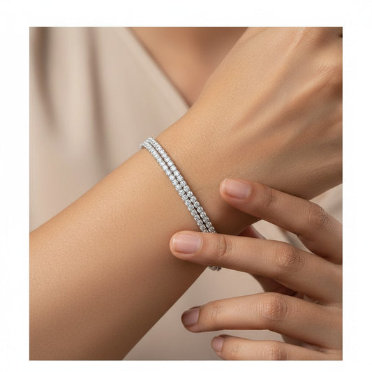 Classic Tennis Adjustable Bracelet