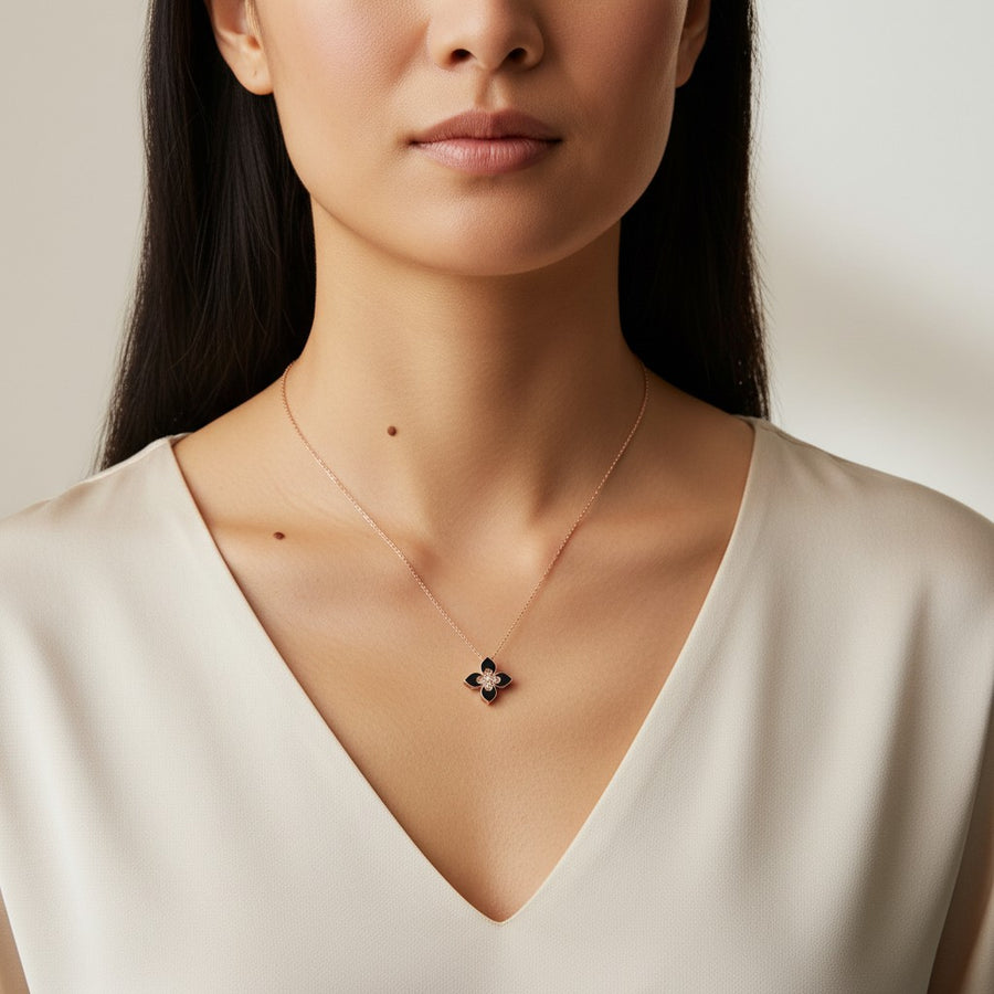 Midnight Bloom Jewellery Set