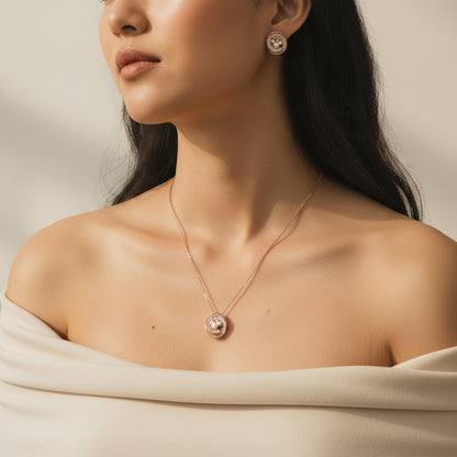 Lustre Pearl Jewellery Set